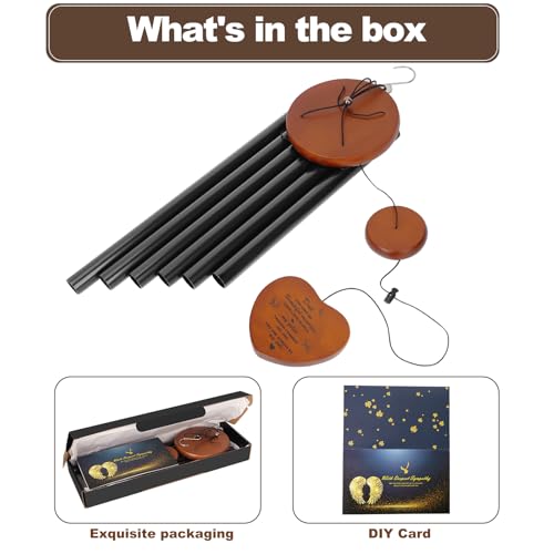 Memorial Gifts for Loss of Father,Windchimes in Memory of a Loved One Sympathy Gifts for Loss of Dad Memorial Wind Chimes for Loss of Father Remembrance Funeral Bereavement Gifts - size: Father