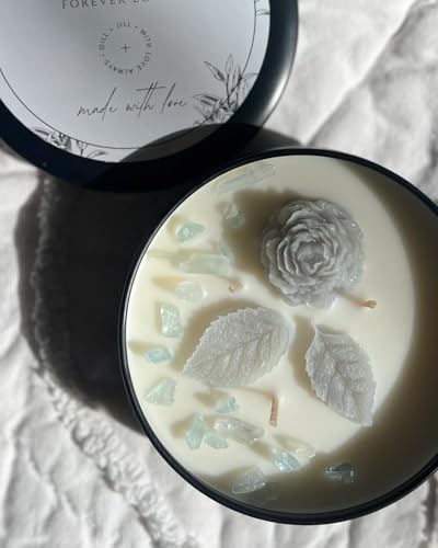 Thinking of You Memorial Candle for Loss of Loved One – Sympathy & Bereavement Gift, Grief Remembrance Candle, Natural Wax Rose, in Loving Memory Condolence Token, Loss of Loved One Gift