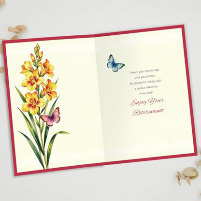 fancu Happy Retirement Card for Women Men - color: ZC-023