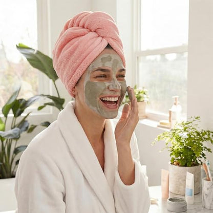 Self Care Gift Basket for Women Pink 7 Piece Set | Soft flannel blanket, silk sleep mask, socks, shower cap, tumbler & gift card. Perfect get well soon, birthday, or mom gifts - color: Pink