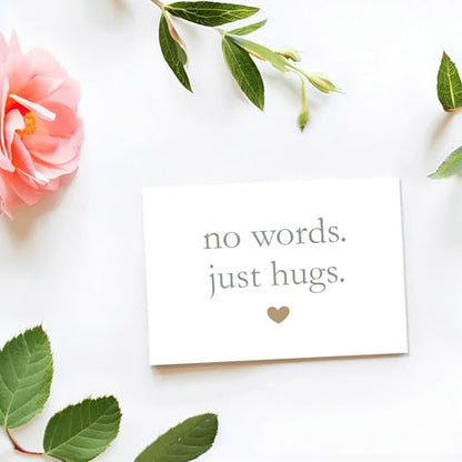 Sympathy Grief Card, In Sympathy Greeting Card For Him Her, Thinking of You Cards, Bereavement Condolence Grieving Cards for Best Friend Bestie Coworker - color: #3