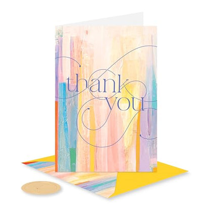 Papyrus 14-Count Blank Thank You Cards with Envelopes (Watercolor) - color: FSC STUDIO TY WATERCOLOR TEXT