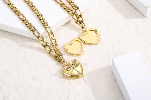 TUGHRA Gold Locket Bracelet for Women, 925 Sterling Silver Heart Photo Bracelet Lockets Memorial Keepsake Jewelry Gift for Mom, Wife, Daughter Mother's Day Birthday - style: A-Dragonfly