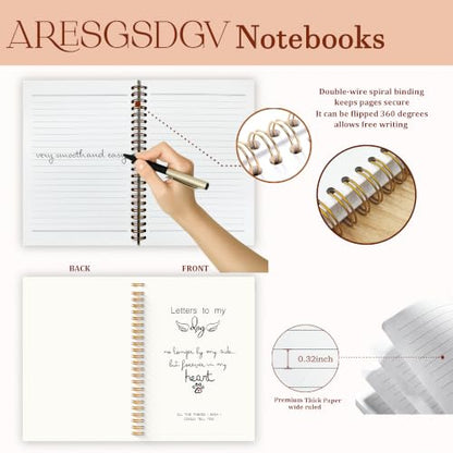 ARESGSDGV-Notebook-495 - color: Letters to Dog White