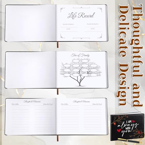 Yingzhao Memorial Funeral Guest Book with Pen 144 Pages Cardinal Funeral Guest Sign in Book for Memorial Service Celebration of Life Party Supplies in Loving Memory(Heart Cardinal) - style: Heart Cardinal
