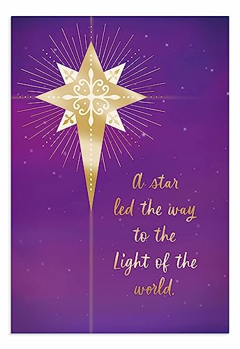 DaySpring - Light of the World - 18 Christmas Boxed Cards and Envelopes (U1000)