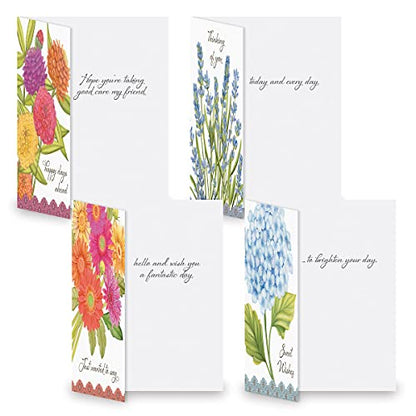 Current Sweet Wishes Thinking of You Cards with Envelopes - Assortment of 20 Greeting Cards, 10 Designs, Large 5" x 7" Thinking of You Cards for Women - style: Sweet Wishes
