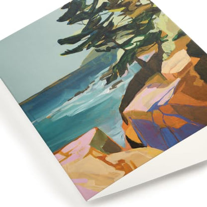 Minted | Blank Greeting Card, 5x7 w/Envelope | Coast Office II | Independent Artist-Designed with Quality Materials - color: Coast Office II