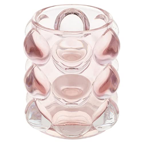 Karma, Lucia Hobnail Votive, Tea Lights Candle Holder, Glass Votive Candle Holders for Table Decorations, Baby Shower, Birthday Party, Weddings and Home Decor, Lilac - color: Lilac, size: One Size