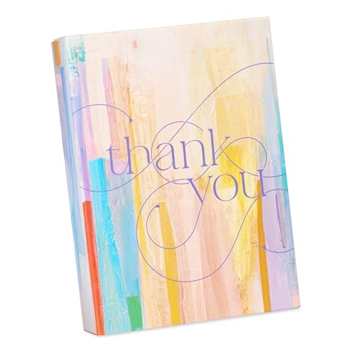 Papyrus 14-Count Blank Thank You Cards with Envelopes (Watercolor) - color: FSC STUDIO TY WATERCOLOR TEXT