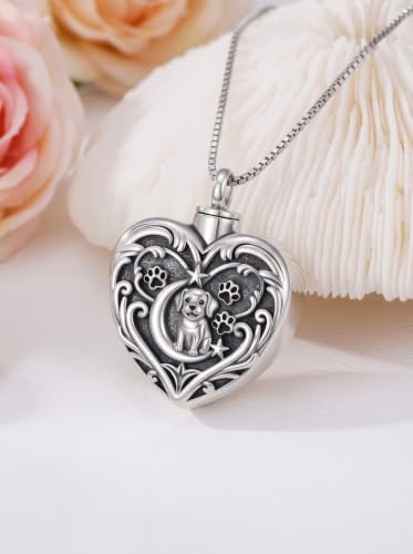 WINNICACA Cremation Jewelry for Ashes Locket Ashes Necklace Urn Necklace for Women Sterling Silver Cremation Necklace for Ashes Fine Keepsake Picture Necklace Memorial Jewelry - style: Gold Nurse Necklace