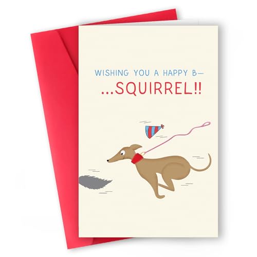 ICOOLYI Funny Dog Mom Birthday Card Dog Dad Birthday Gift for Dog Lovers | Humorous Dog Lover Greeting Card for Men Women Pet Parents, Cute Puppy Birthday Gift with Envelope - color: WY-276