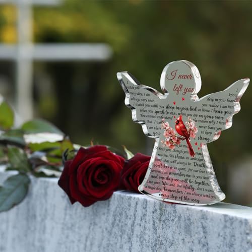 Jetec Sympathy Bereavement Gift in Memory of Loved One,Vivid Cardinal - style: Vivid Cardinal