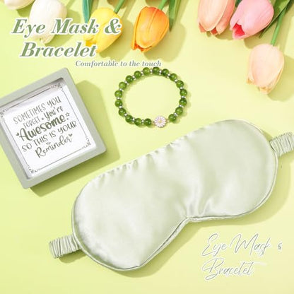 Daisy Birthday Gifts for Women,Self Care Gifts,Birthday Gift Basket for Mom | Care Package,Spa Gifts Set for Women,with Blanket,Candle, Unique Happy Birthday Surprise for Her,Daughter,Sister,Friends