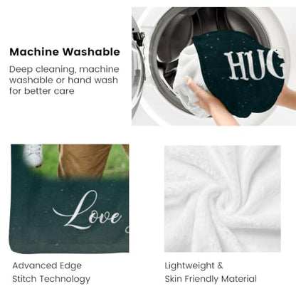 Personalized Memorial Blanket for Loss of Loved Dad Mom Husband Wife - color: Memorial Blanket 01