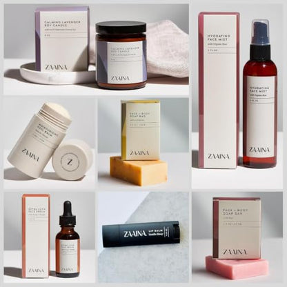 Healing Vibes Spa Git Set, Sympathy Gift Baskets, Self Care Gifts for Women, Condolences Gift Basket, Grief Grieving Gifts, Relaxing Bath & Body Gift Set by ZAAINA