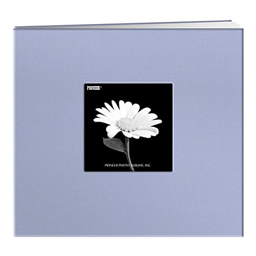 Pioneer 8 Inch by 8 Inch Postbound Frame Cover Memory Book, Heavenly Blue - color: Heavenly Blue, size: 8"x8"