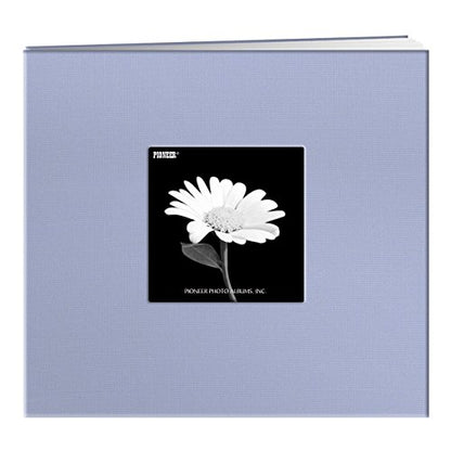 Pioneer 8 Inch by 8 Inch Postbound Frame Cover Memory Book, Heavenly Blue - color: Heavenly Blue, size: 8"x8"