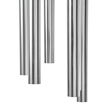 Let's Make Memories Personalized Wind Chime - Memorial - in Memory - Sympathy - Condolences - Remembrance - 30”H - Memorial Wings Design