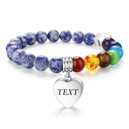 abooxiu Cremation Jewelry Urn Bracelet for Ashes Memorial Heart Ashes Keepsake Cremation Ash Bracelets Urn Jewelry for Ashes of Loved Ones for Women - With Me Always - style: Engraved - Pawprint - Rainbow Bridge