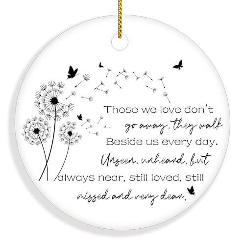 Sympathy Gifts for Loss of A Loved One Those We Love Don't Go Away Memorial Gifts for Loss of A Dad Mom Grandpa Grandma Remembrance Bereavement Miscarriage Gift in Memory of Loved One Family Friend