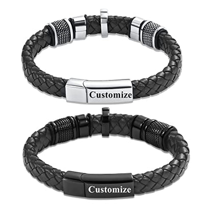 shajwo Cremation Jewelry Cross Urn Bracelet for Ashes for Women Men - color: Customize