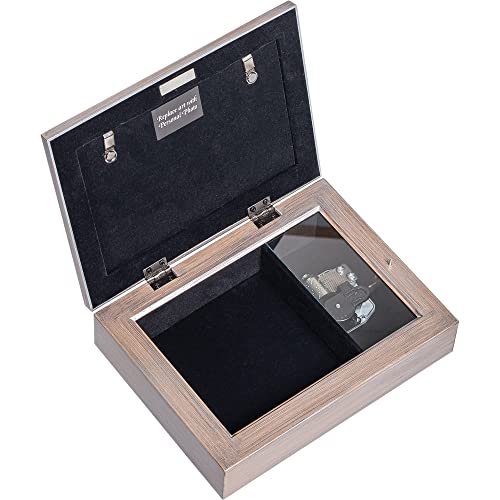 Cottage Garden Precious Daughter Brushed Pewter Jeweled Music Box Plays You Light Up My Life