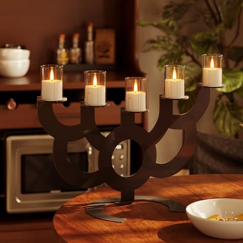 VIODAIM 12Pack Flickering Flameless LED Candles with Timer, Battery Powered - Small Pillar & Votive, Clear (2"X3") (Pack of 3) - color: Clear, size: 12Pack-Timer (Pack of 3)