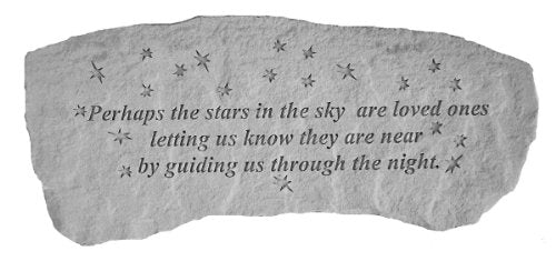Kay Berry Stone Bench- Perhaps They are not Stars