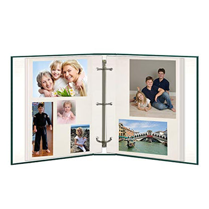Pioneer Photo Albums TR-100/T Magnetic 3-Ring 100 Page Photo Album, Teal - color: Teal