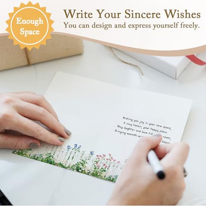 Qiliji New Home Congratulations Card & Gift, Housewarming Card, House Warming Gift, New House Gifts, Moving Cards, First Home Cards for Men Women - color: New Home Congratulations