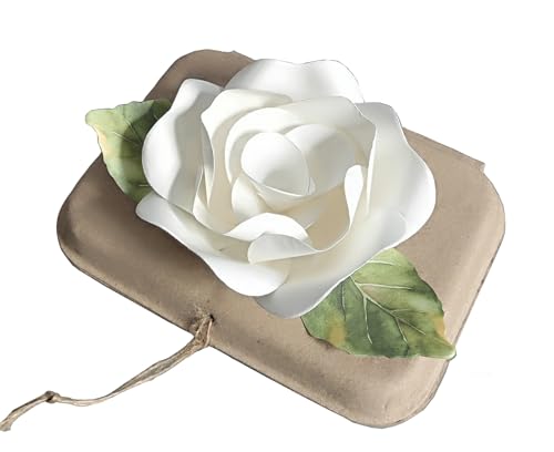 Biodegradable Urn Eco Burial Urns Biodegradable Water Urns Cremation Ocean Scattering Floating Urn for Human Ashes (S) - size: Small