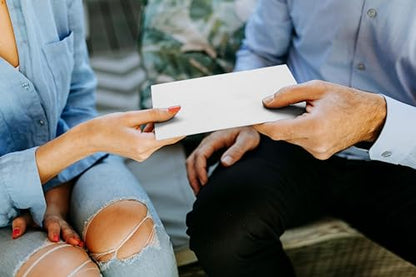 3dRose Cute Black Pomeranian Pink with Paw Prints 1 Greeting Card with envelope