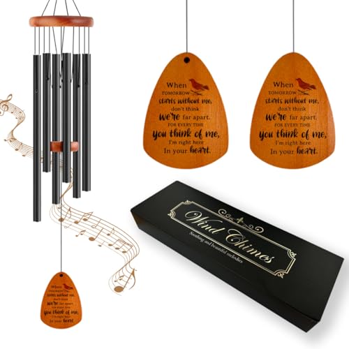 Memorial Wind Chimes for Loss of Loved One Sympathy Bereavement Remembrance Wind Chimes Gifts for Loss of Mom Dad Son Daughter Husband Wife