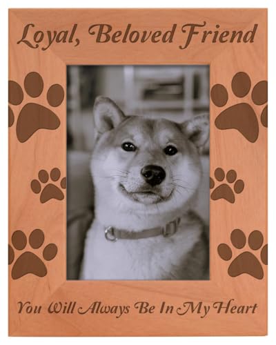 Gifts For All Remembrance of Dog or Cat Wood Frame - Portrait 4x6 - color: Friend, size: 4x6 Photo - Portrait