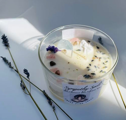 Sympathy Candle for Loss of Loved One, Memorial Candle, Gift for Loss of Loved One, Memorial Gifts for Loss of Mother Father, Bereavement Gifts, Remembrance Gifts, 14 oz, 35-40 hr Burn Time