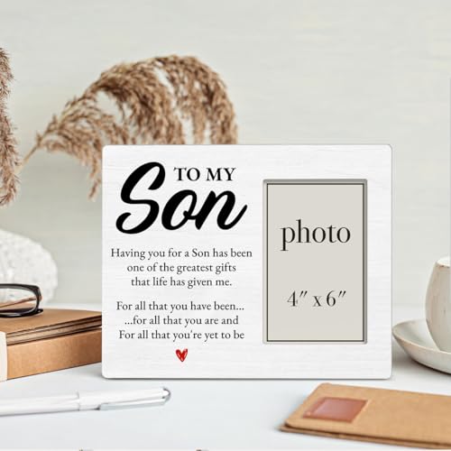 Son Picture Frame - Gifts from Mom & Dad - color: Son