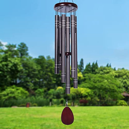 Suntimber Large Wind Chimes Outside Deep Tone,Memorial Sympathy Gifts | 42" Memorial wind Chimes for Loss of Loved one,Bereavement Condolence Funeral Gifts,Hanging Decor for Garden,Yard and Patio