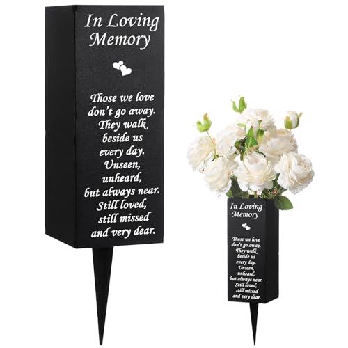 Geosar Cemetery Vases for Grave, Those We Love - style: Those We Love