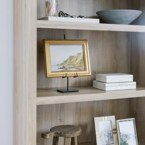 Airy Abode Tabletop Easel, Small Black Metal Display Stand, 1 Pack | One small black metal easel for displaying photos, signs, menus, place cards, framed artwork, and tabletop décor - size: Small