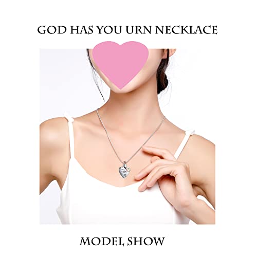 Heart Urn Necklace for Ashes Women Men Cremation Jewelry for Ashes Cremation Necklace In Memory of Loved One Grandpa Grandma Dad Mom Uncle Aunt Brother Sister Daughter Son - style: Love