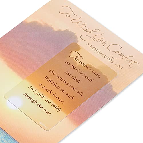 American Greetings Religious Sympathy Card with Pocket Keepsake Card Included (Especially Close) - color: Especially Close