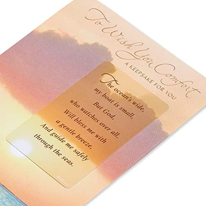 American Greetings Religious Sympathy Card with Pocket Keepsake Card Included (Especially Close) - color: Especially Close