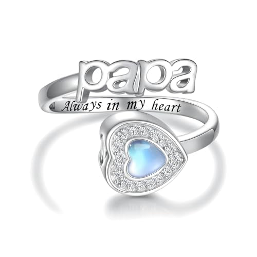 Sterling Silver Urn Ring for Ashes: Cremation Jewelry Keepsake for Women