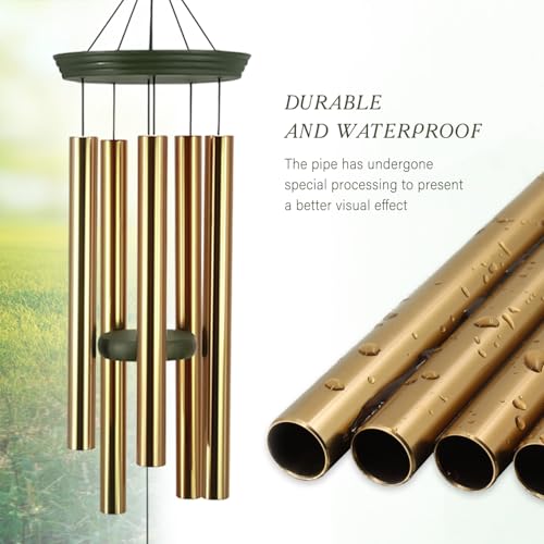 Astarin's Tree of Life Wind Chimes Sympathy Gift Outdoor Remembrance Garden - color: Family Tree