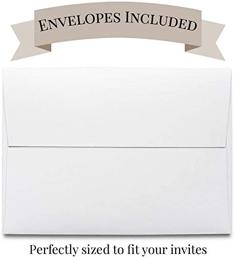 Outer Space Birthday Invitations - Space Invites for Kids, 20 5x7 Fill In Cards with Twenty White Envelopes for Your Galaxy Outer Space Birthday by AmandaCreation - style: Galaxy