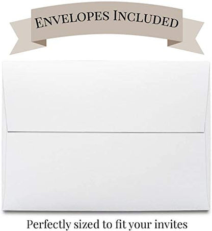 Outer Space Birthday Invitations - Space Invites for Kids, 20 5x7 Fill In Cards with Twenty White Envelopes for Your Galaxy Outer Space Birthday by AmandaCreation - style: Galaxy