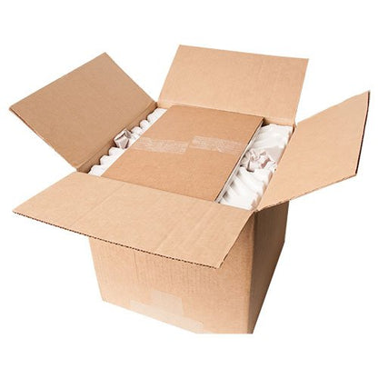 Clear-Ad - Acrylic Donation, Ballot, Raffle or Suggestion Box with Lock and Sign Holder - Plastic Comment or Compaint Container - Plexiglass Multipurpose Box with Slot - White (8x8) - size: 8 x 8 White