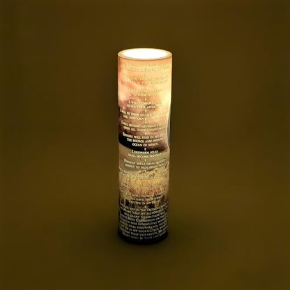 Sacred Heart of Jesus LED Flameless Devotional Prayer Candle