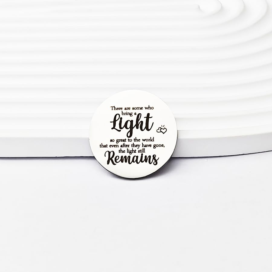 RFTWXHPN Long Distance Relationship Friendship Gifts for Women Men Pocket Hug Tokens Christmas Gift for Boyfriend Girlfriend - color: There Are Some Who Bring a Light